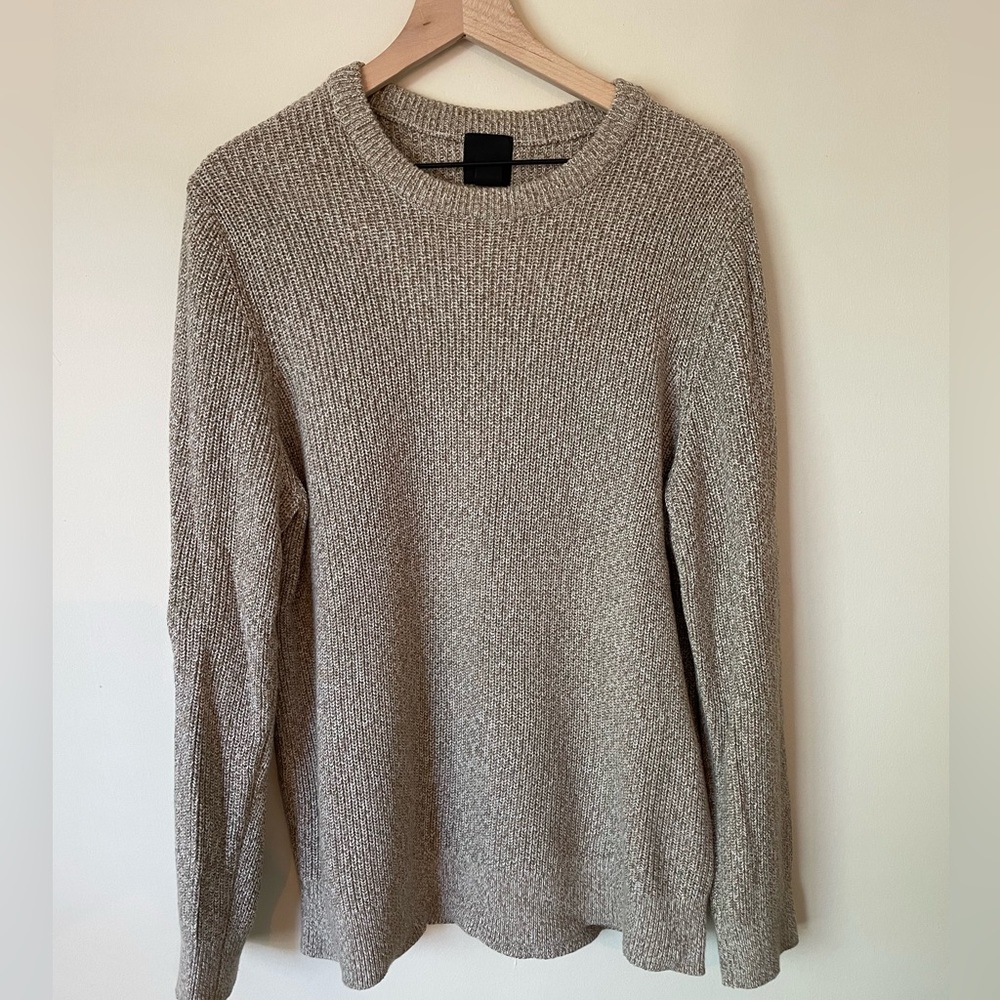H&M beige Crew neck sweater